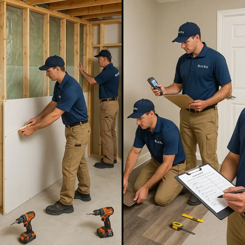 Repairs and Reconstruction process in Brookings, SD